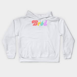 Bród / Pride - Retro Faded Style Design Kids Hoodie